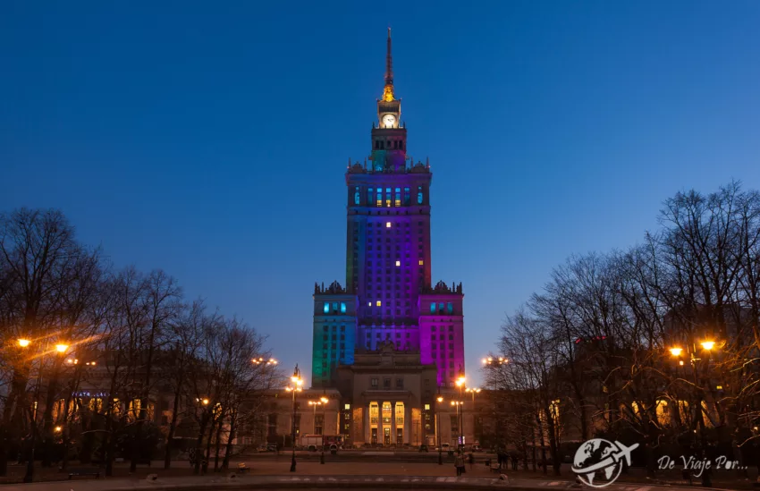 Palacio de la Cultura y la Ciencia en Varsovia