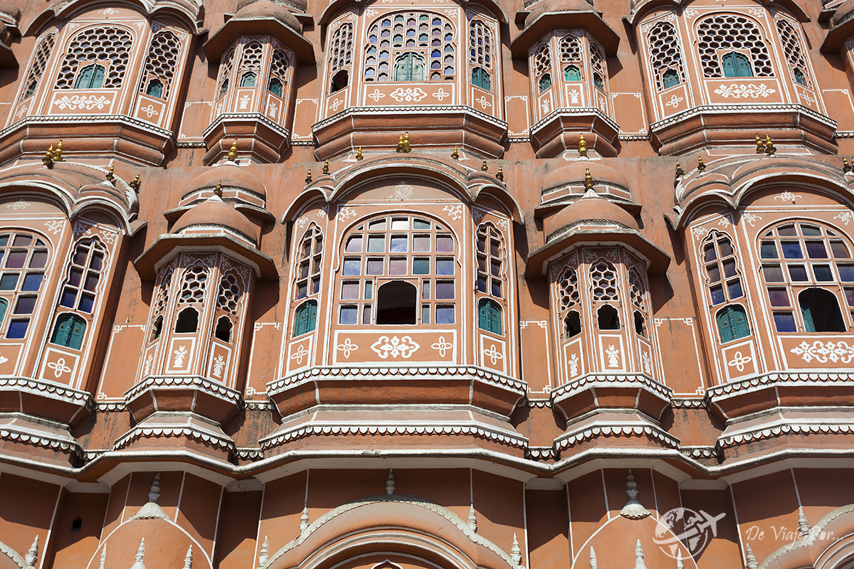 Palacio de los vientos, Jaipur, La India