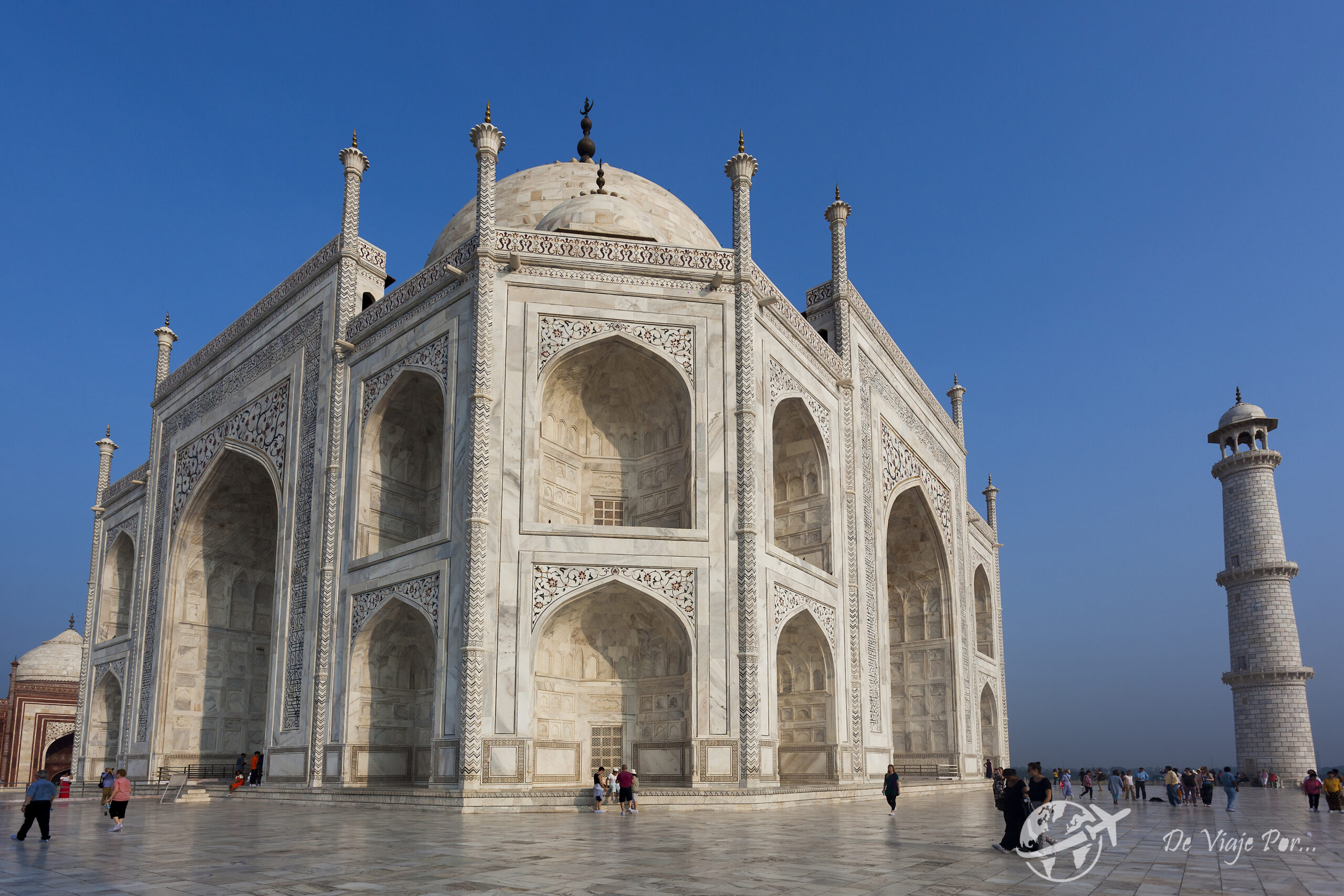 Taj Mahal en Agra, La India