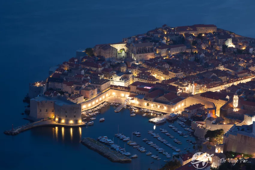 Dubrovnik desde el monte Srd
