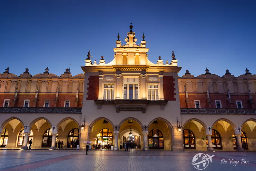 Plaza del mercado en Cracovia