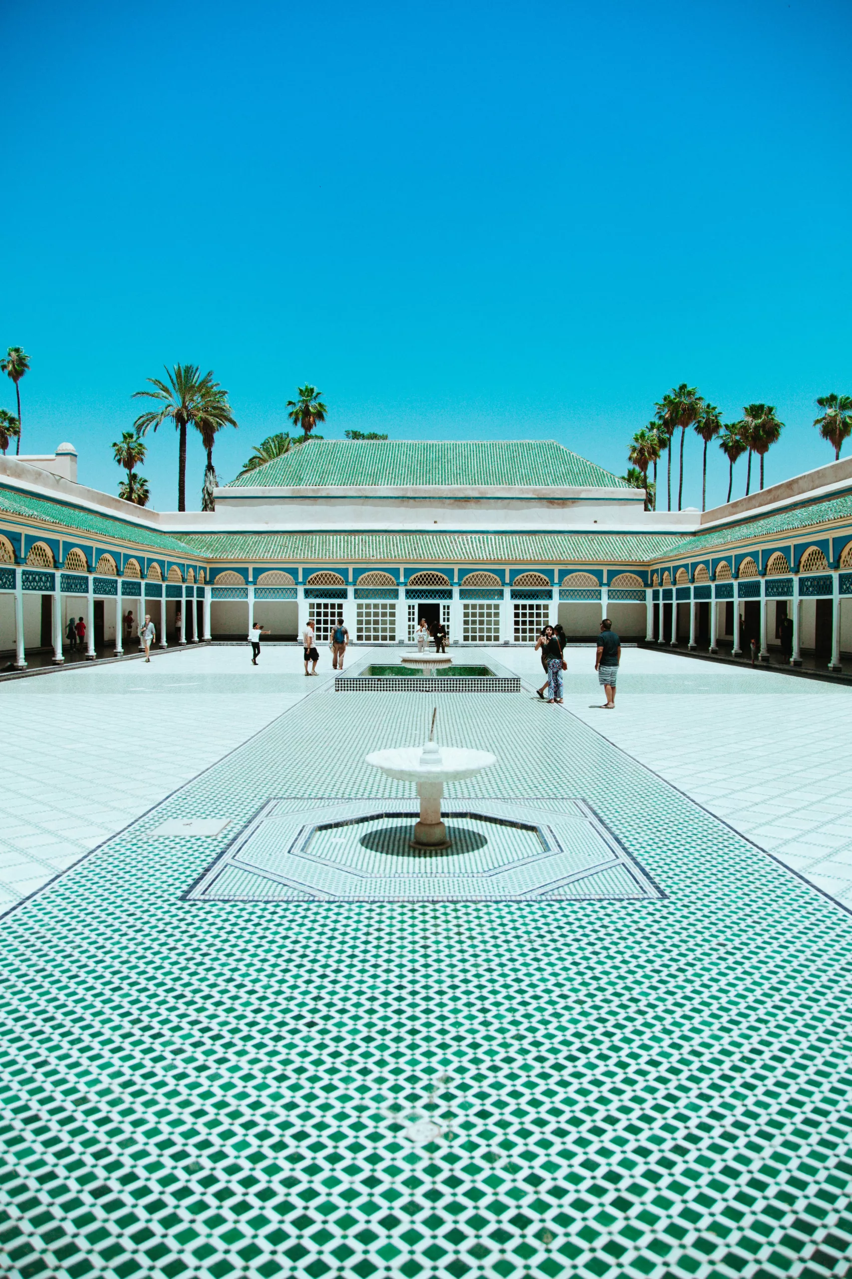 Palacio de la bahía en Marrakech