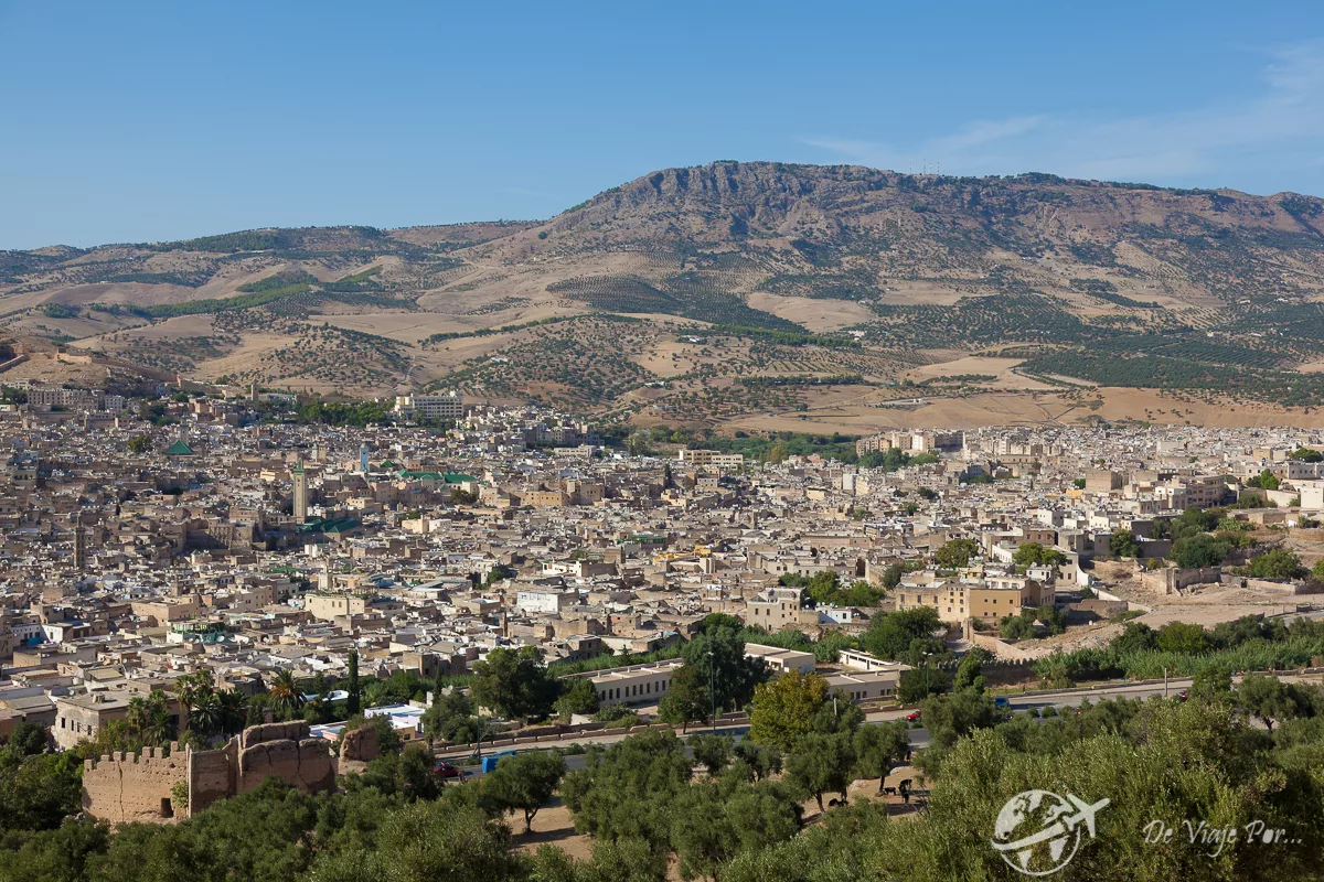 Panorámica de la ciudad de Fez